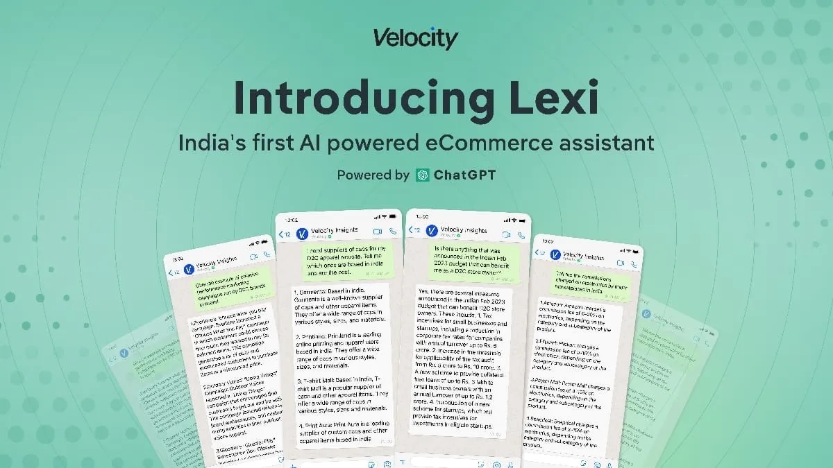 Velocity launches India's first ChatGPT-powered AI chatbot 'Lexi'