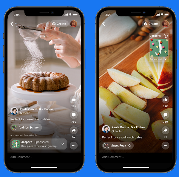 Meta announced the addition of support for longer Facebook Reels of up to 90 seconds