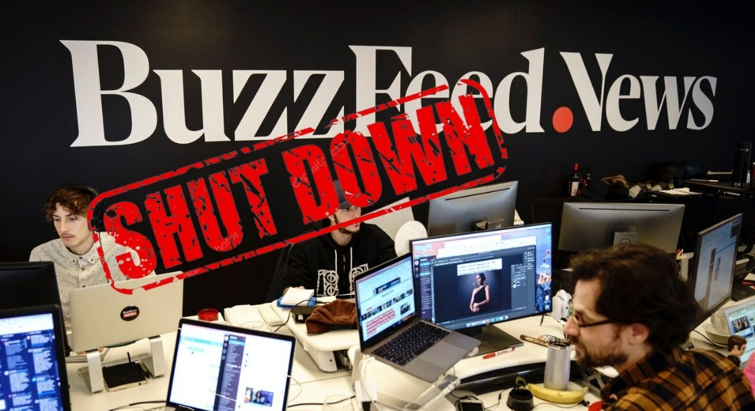 BuzzFeed shuts down its news division BuzzFeed News amidst wider restructuring efforts