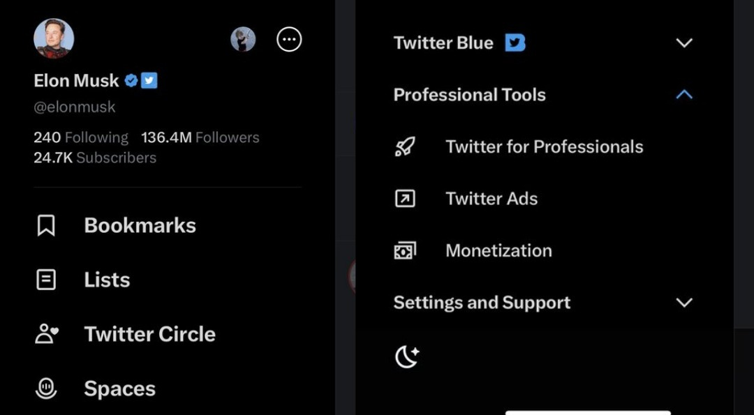 Elon Musk may have accidentally leaked his burner account with controversial tweets