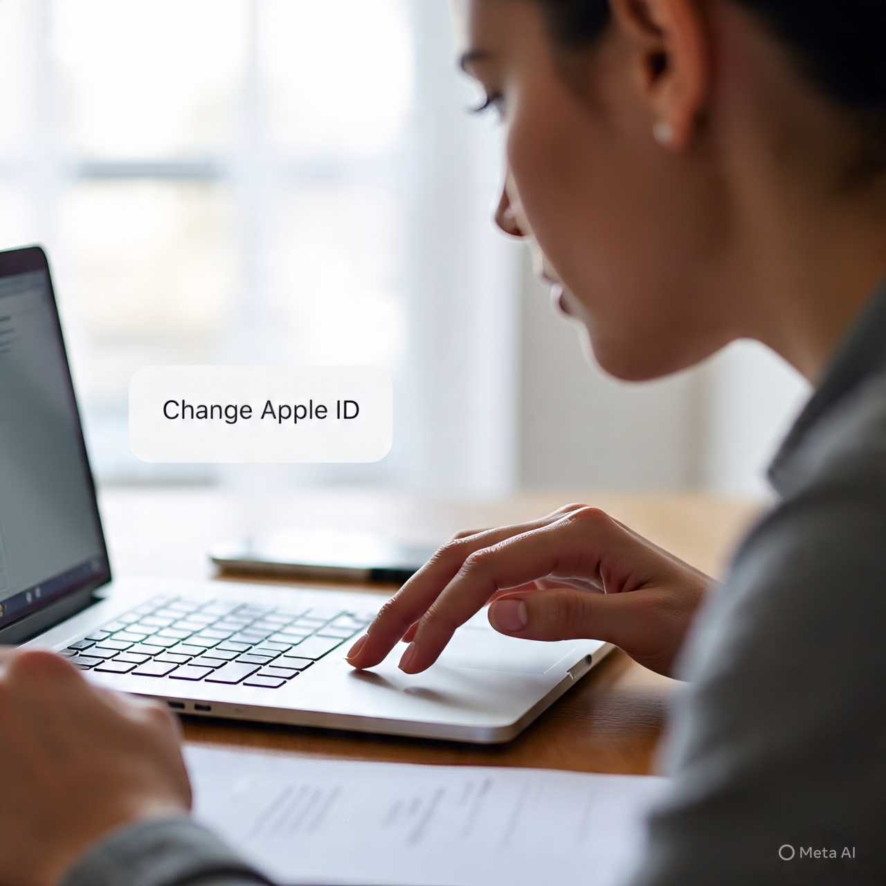 how to change apple id