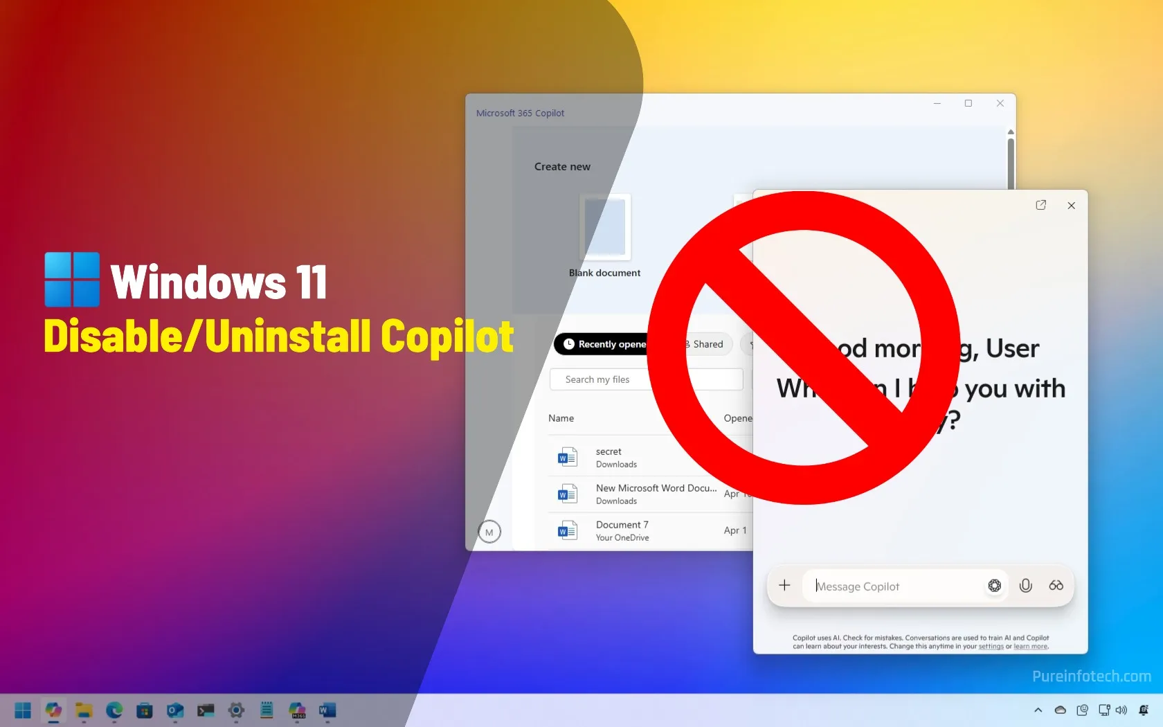 how to disable copilot windows 11