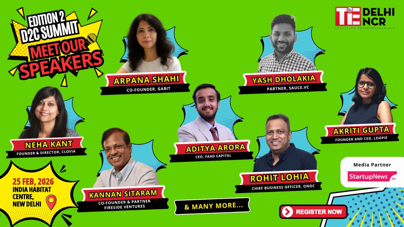 India’s D2C Leaders Set to Converge at TiE-Delhi NCR’s D2C Summit to Decode the Next E-Commerce Revolution