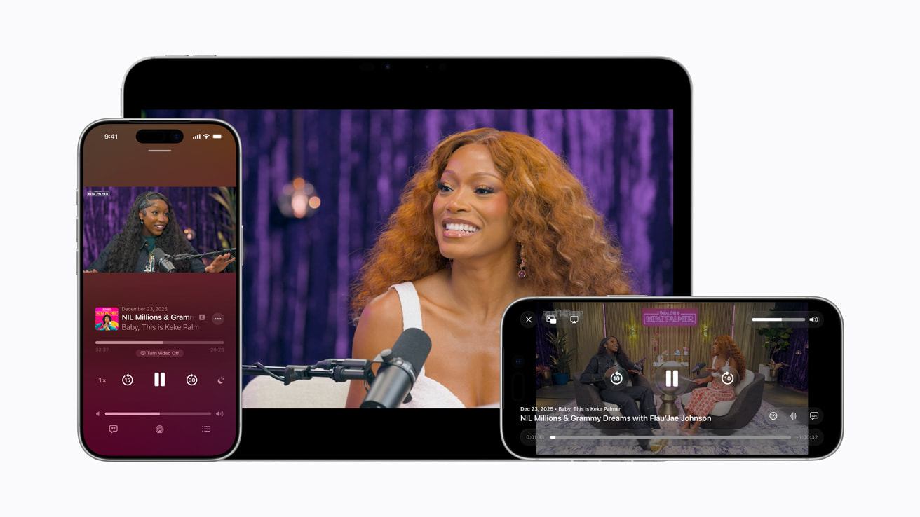 Apple Podcasts Adds Enhanced Video Experience