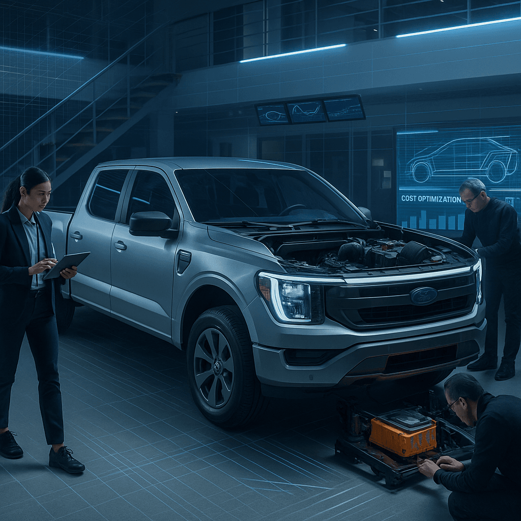 Ford Taps F1 Expertise to Build $30,000 EV Truck