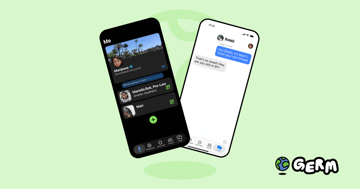 Germ Launches Private Messenger Inside Bluesky